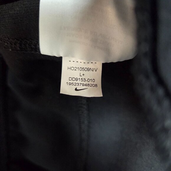 Nike Sportswear Tech Fleece Pant Big Kids Girls Large Black DD9153-010 - Picture 11 of 11